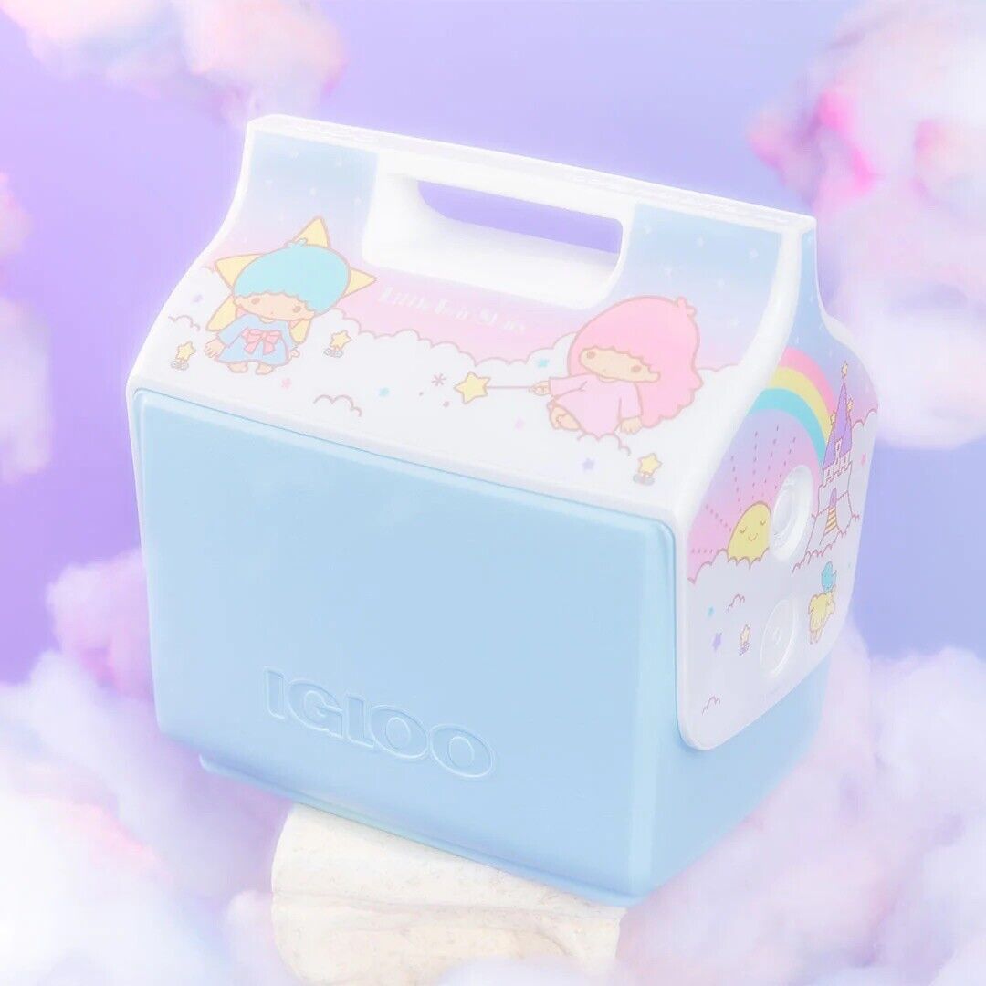 IGLOO Cooler Hello Kitty Sanrio Little TWIN Stars Playmate 7 Quart NEW w Tags