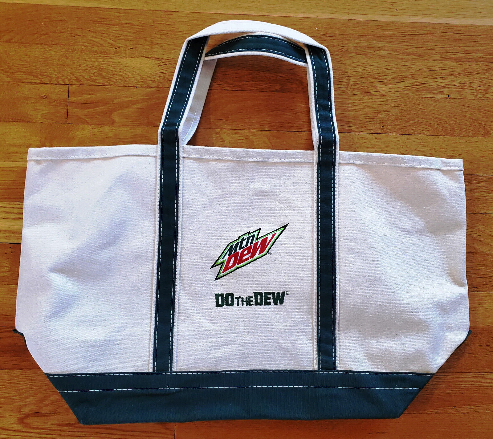 Mountain MTN DEW Canvas Tote Bag Do the Dew LIMITED EDITION Promo NEW Rare