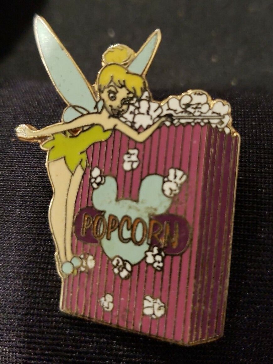 Disney Pin 24261 DLR Concession Series Tinker Bell with Popcorn Surprise LE 750