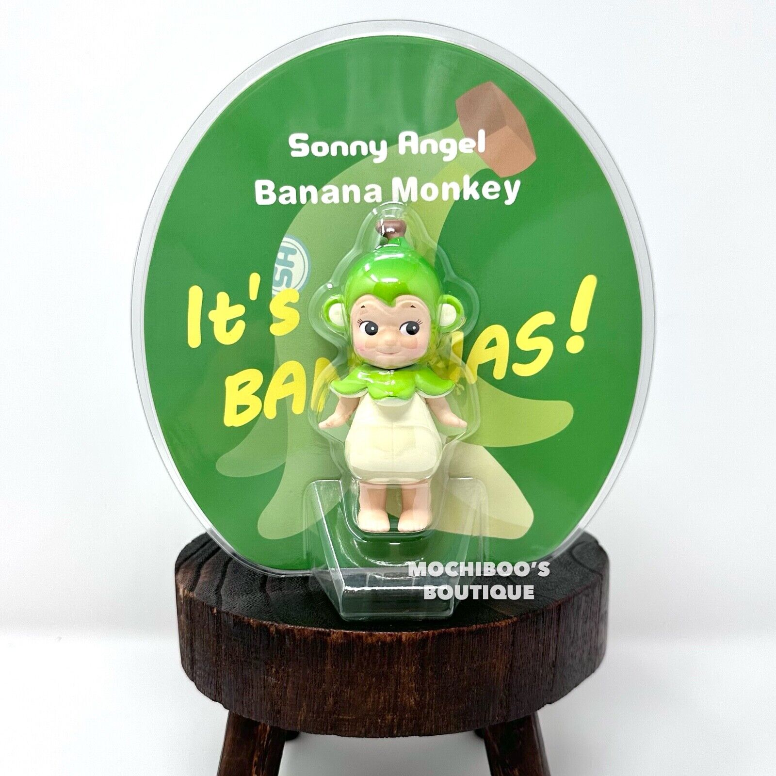 Sonny Angel IT'S BANANAS - GREEN Authentic SHIPS FROM USA Vinyl Toy LIMITED HTF