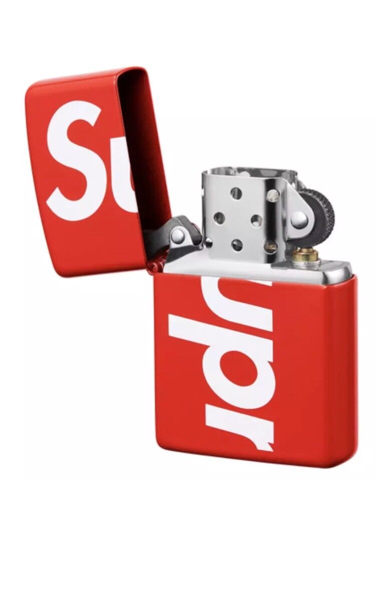 Supreme Zippo Lighter Red SS18 Box Logo SS18 NEW Box Logo Classic