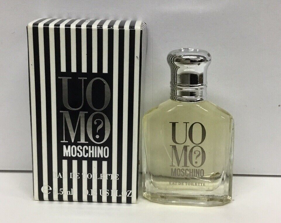UOMO Moschino Italy 0.15oz/4.5ml) Travel Splash Mini 