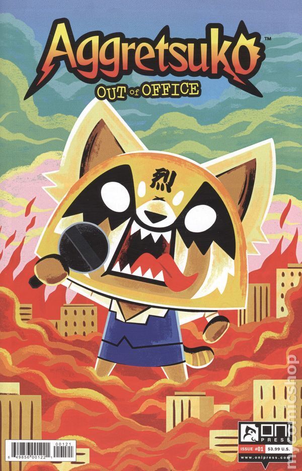 Aggretsuko Out of Office 1B VF 2021 Stock Image
