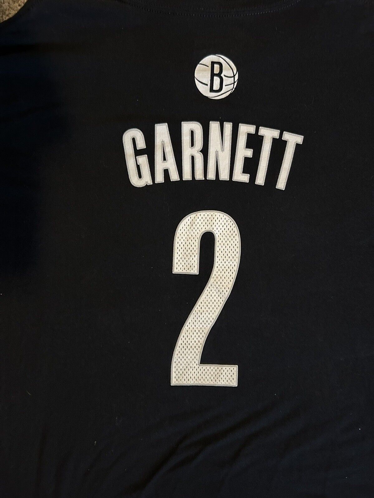 Brooklyn Nets Kevin Garnett Go-To Tee Shirt Size 2XL Adidas NBA