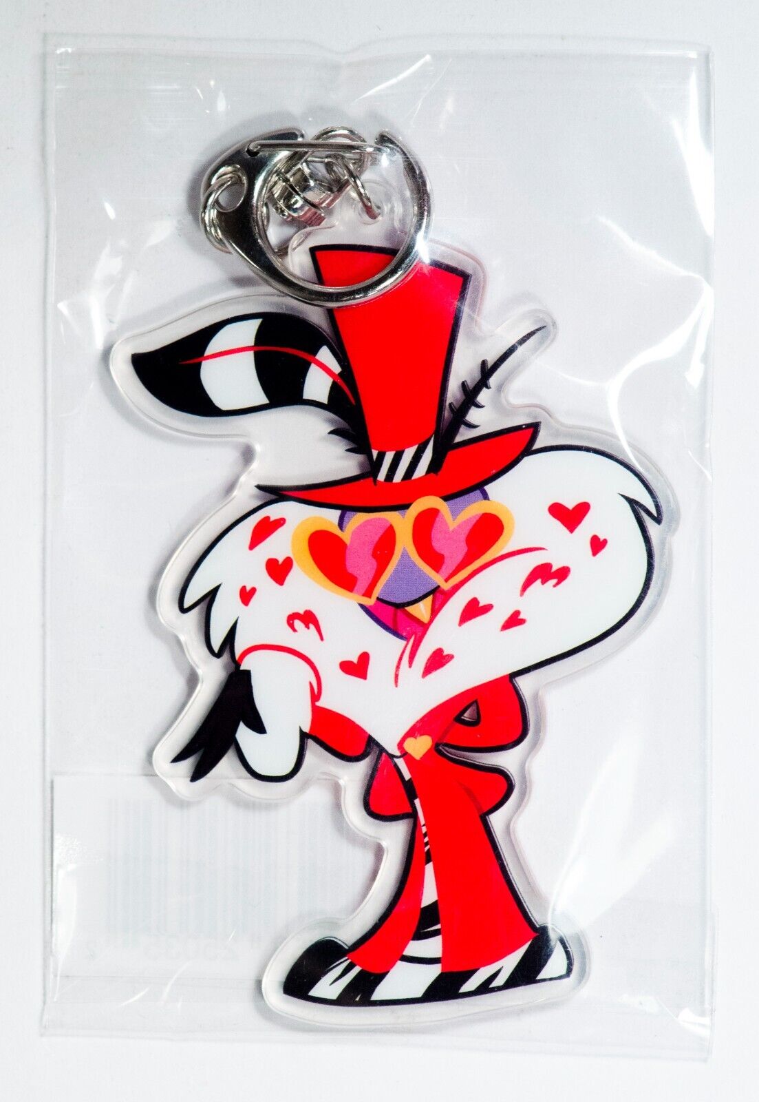 Hazbin Hotel Official VALENTINO Acrylic Keychain - RARE - SOLD OUT/DISCONTINUED