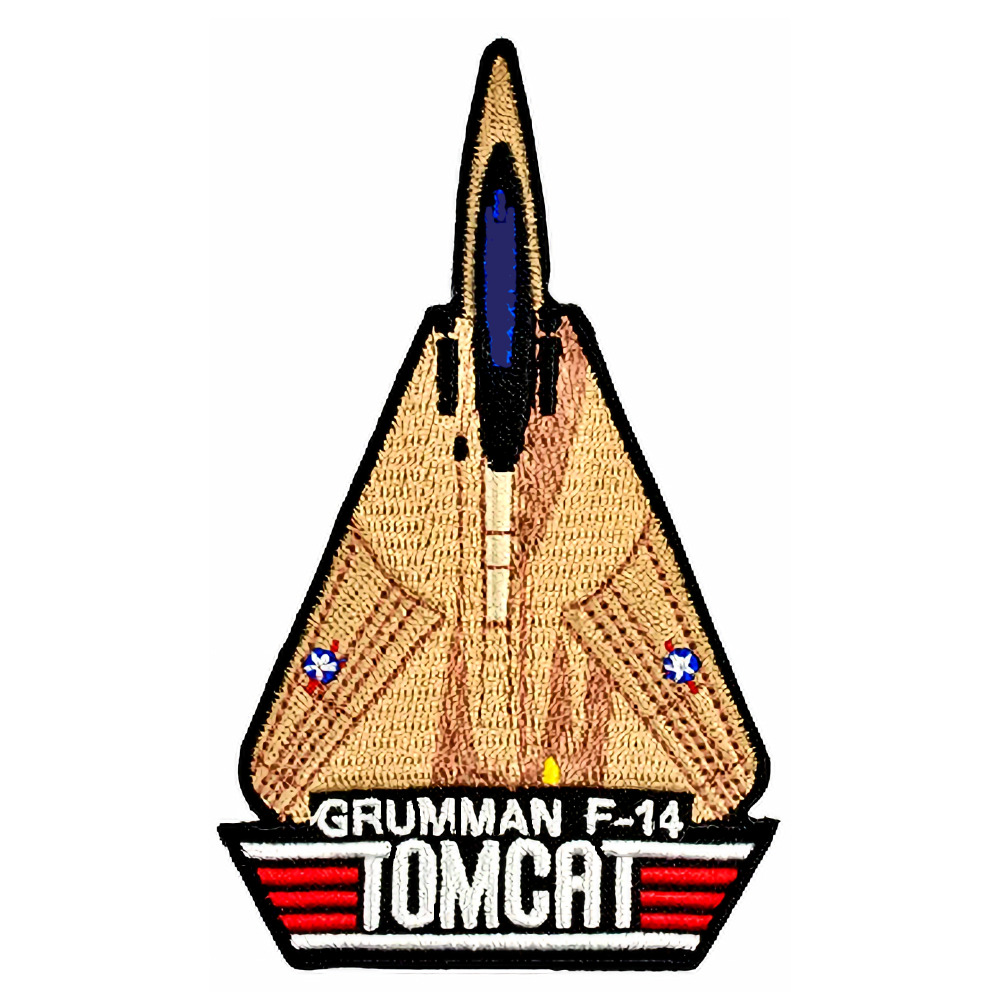Tomcat Patch Grumman F14 Top Gun Embroidered Iron on sew on 4\