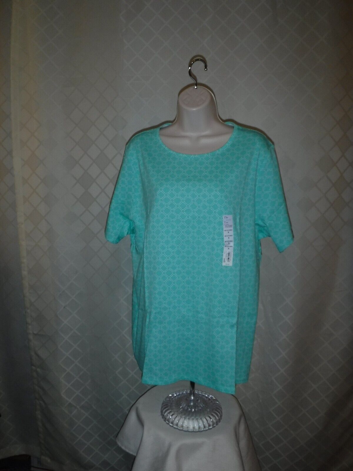 Size Plus Short Sleeve Women's T-Shirts ,3X,2X,1X,0X,Croft & Barrow Multi Color
