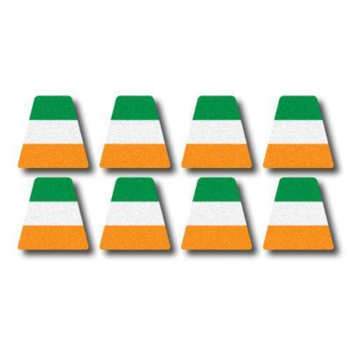 3M Scotchlite Reflective Irish Flag Tetrahedron Set