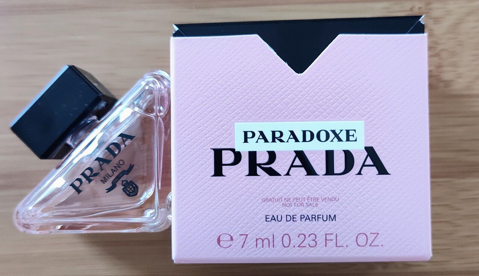 PRADA Paradoxe EDP Eau de Parfum MINI Splash .23 fl oz 7 mL *NEW WITH BOX*