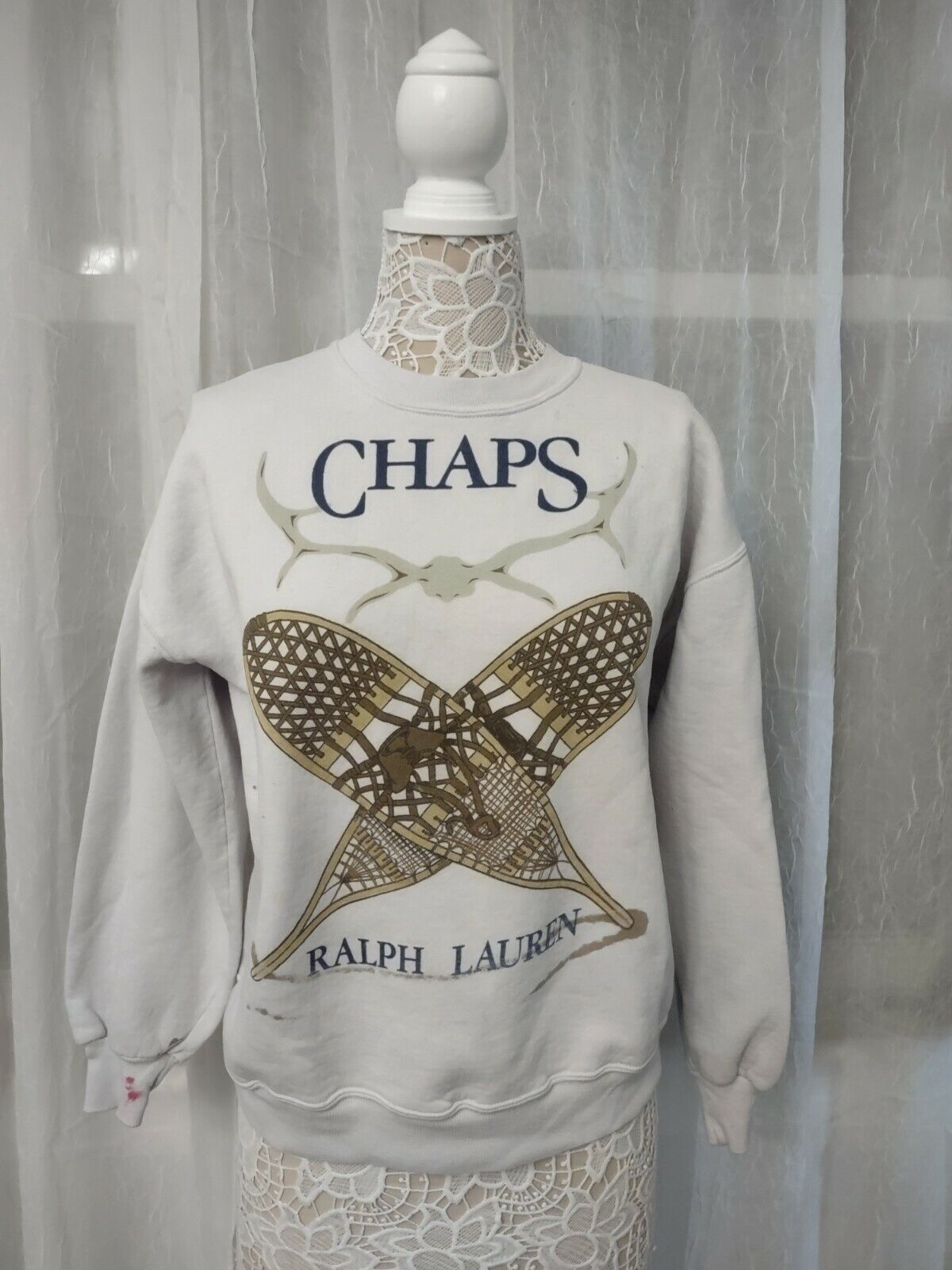 Vintage Chaps Ralph Lauren Crewneck Sweatshirt Women\'s Large? Used Condition