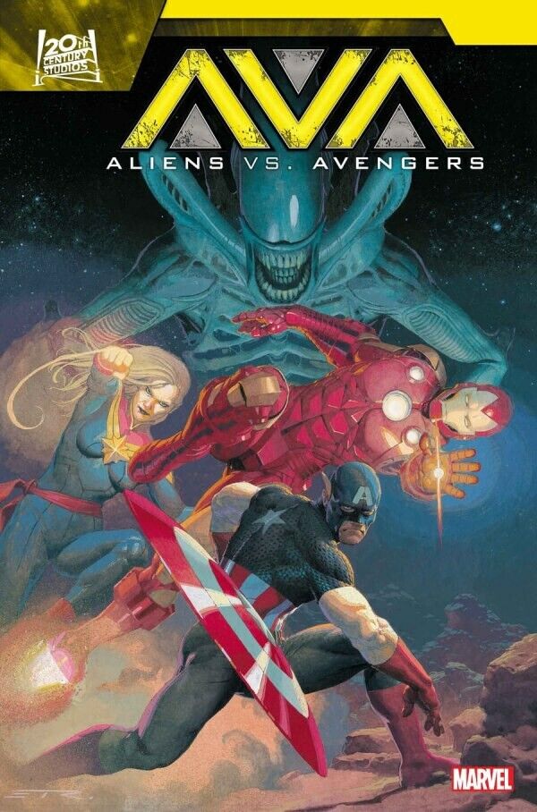 Avengers Vs Aliens #1 Main Cover A PRESALE 7/24 Marvel 2024