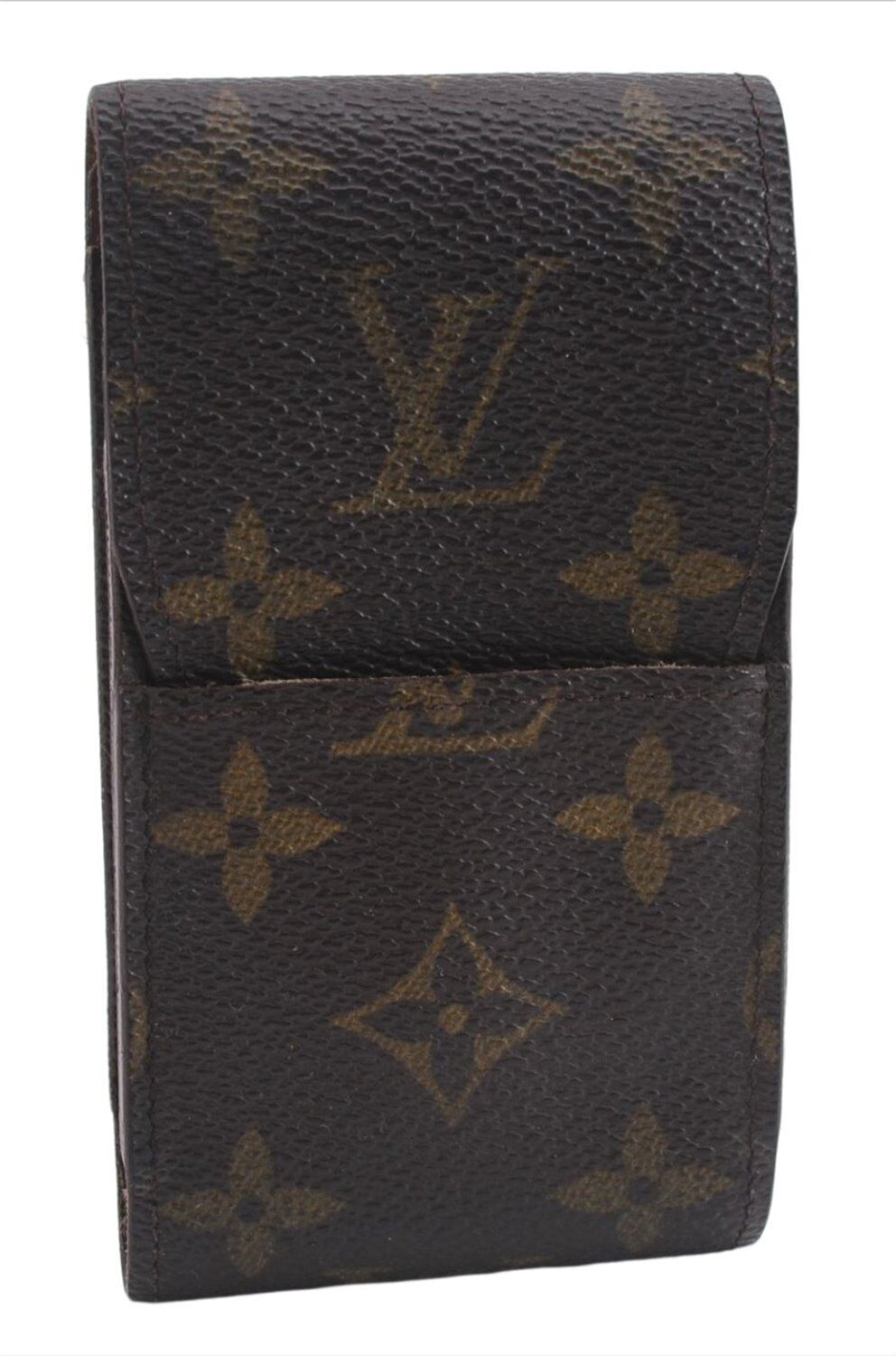 Authentic Louis Vuitton Monogram Etui Cigarette Case M63024 LV 7093E