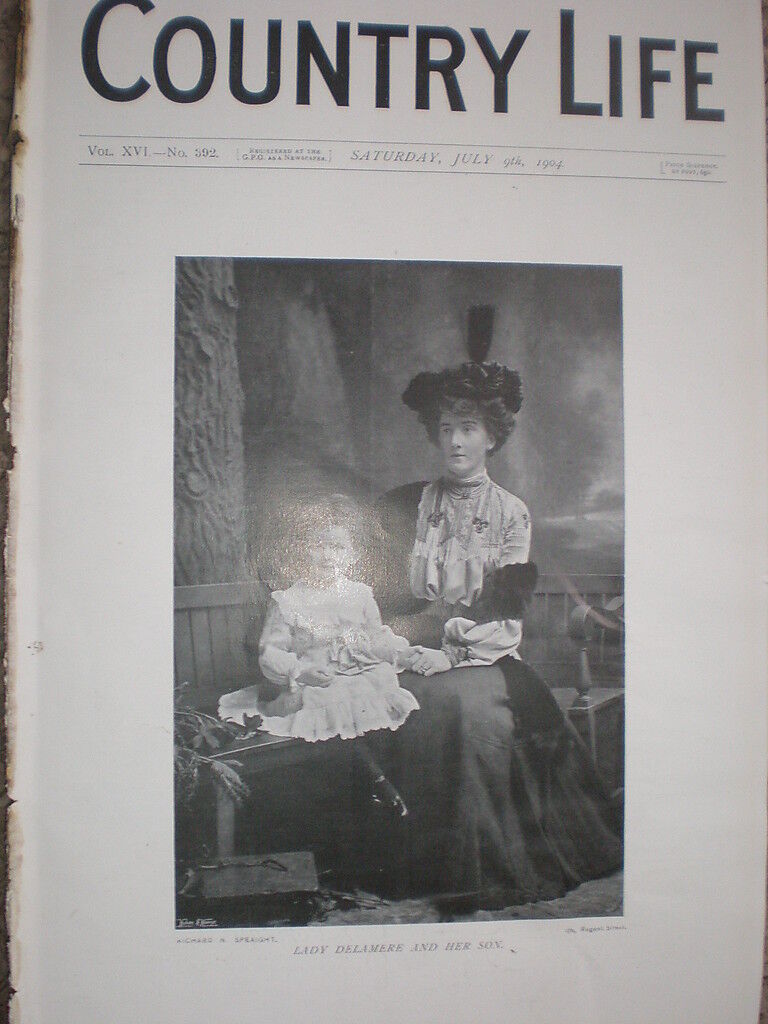 Printed Photo Lady Delamere (nee Lady Florence Anne Cole) 1904