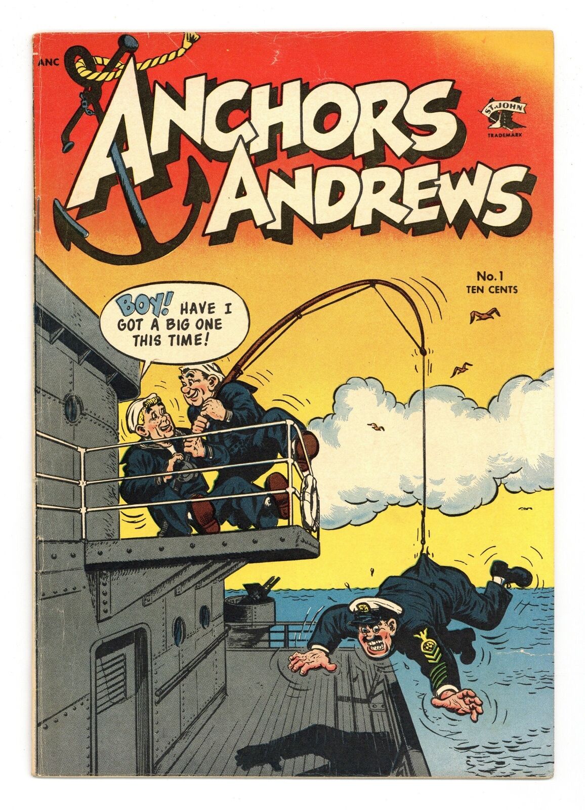 Anchors Andrews #1 VG+ 4.5 1953