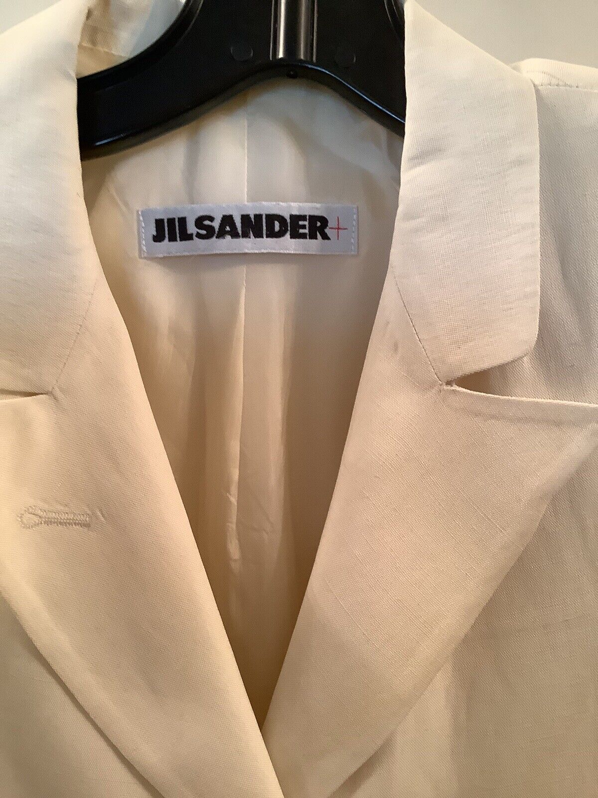 Jil Sander Cream Blazer, size 42, Made in Italy