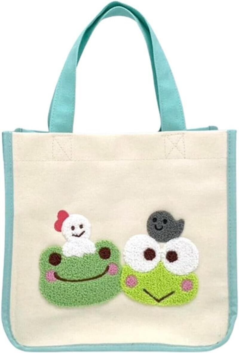 Pickles the Frog x Sanrio Character Kero Kero Keroppi Mini Tote Bag New Japan