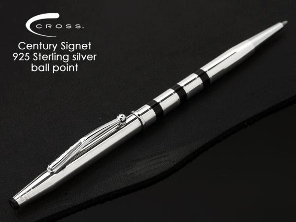 Cross Century Signet Ball Point Pen sterling silver new old stock