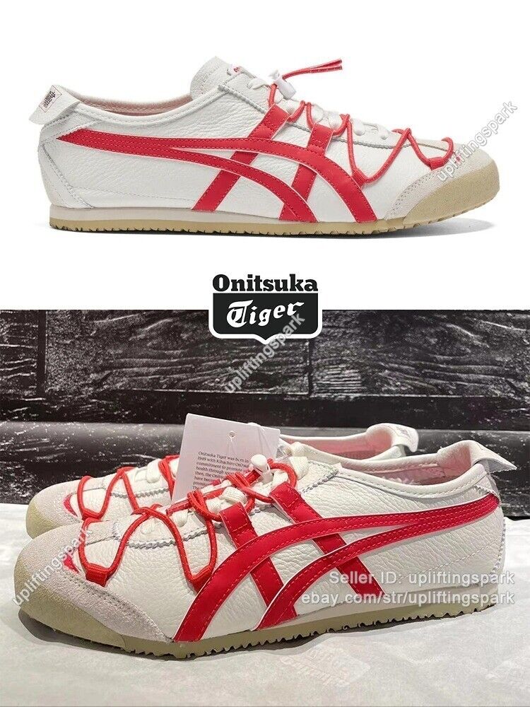 Unisex Onitsuka Tiger MEXICO 66 2024 'Year of the Dragon' Sneakers - White/Red