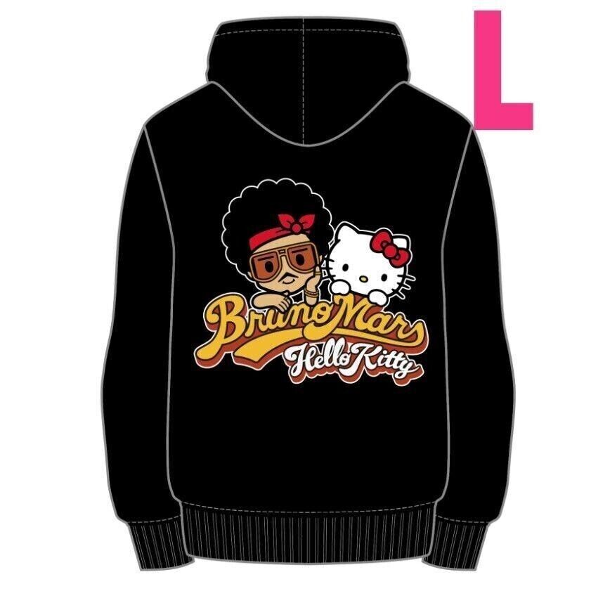 Bruno Mars Hello Kitty HOODIE Sanrio L size Japan limited official good 2024