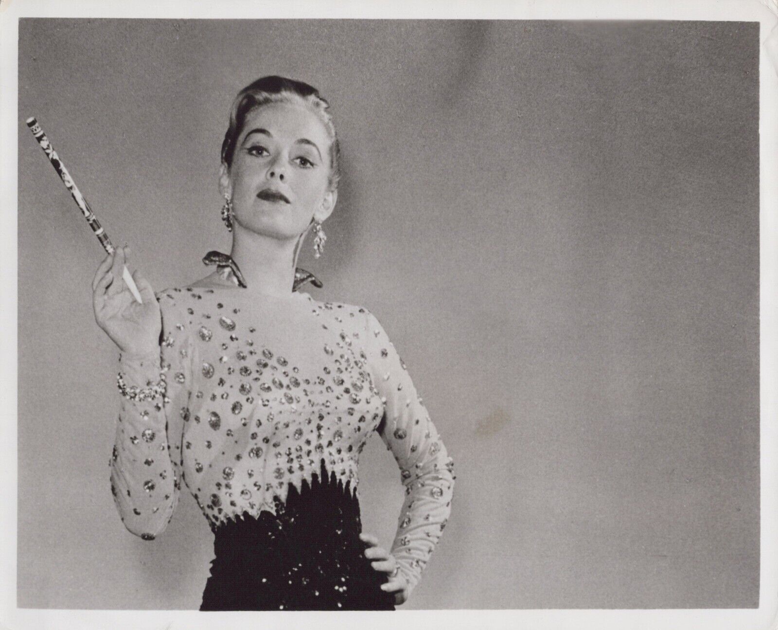 Vera Miles (1950s) 🎬⭐ Original Vintage - Bombshell Alluring Photo K 282