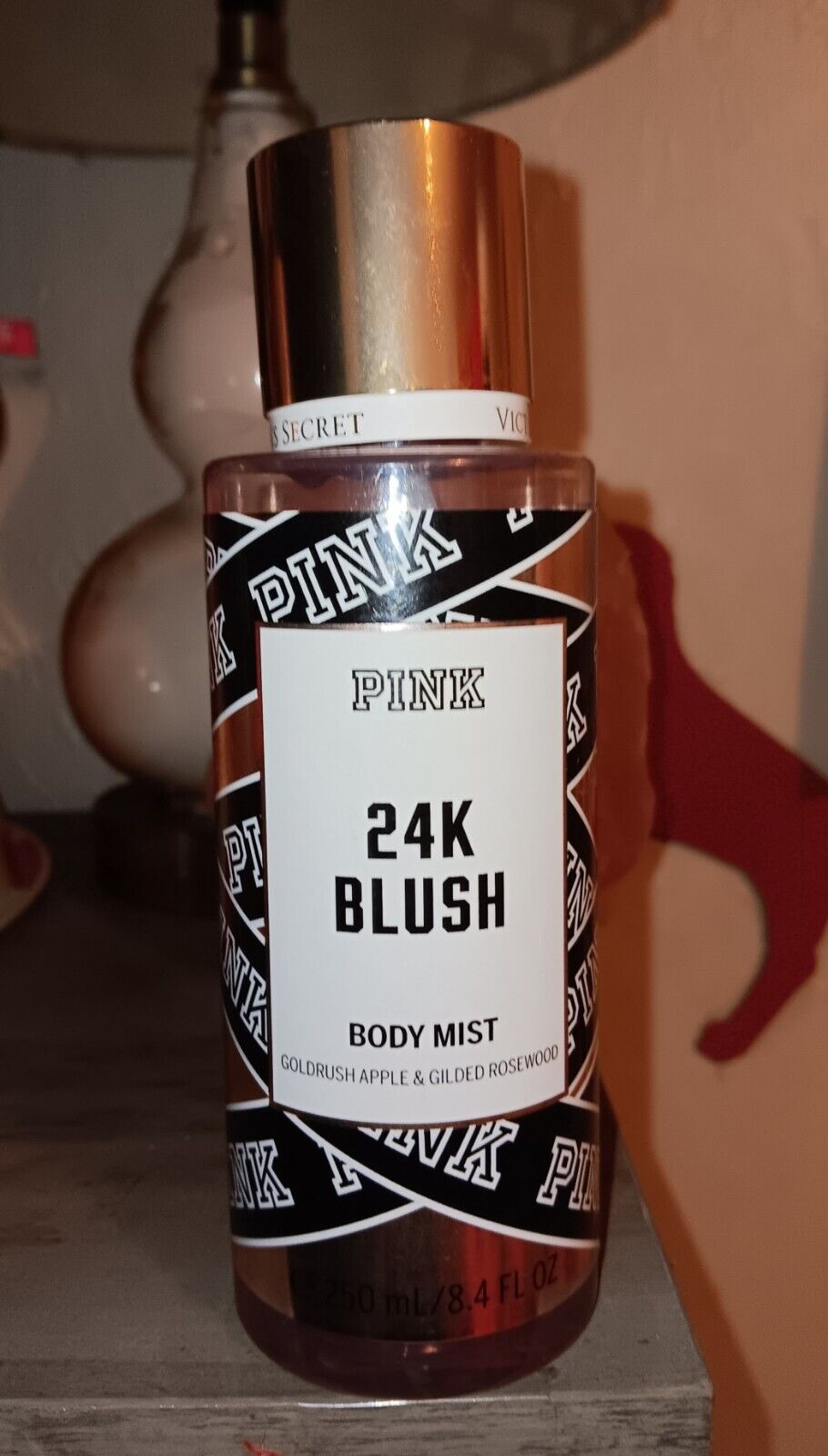 PINK Victoria's Secret 24K BLUSH 8.4oz Fragrance Mist 