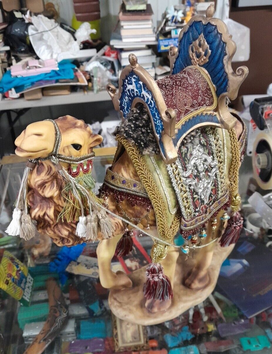 Members Mark 13” Hand Painted Nativity Camel Embellished Detailing
