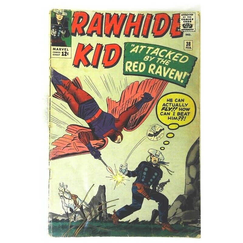 Rawhide Kid (1955 series) #38 in Very Good minus condition. Marvel comics [i~