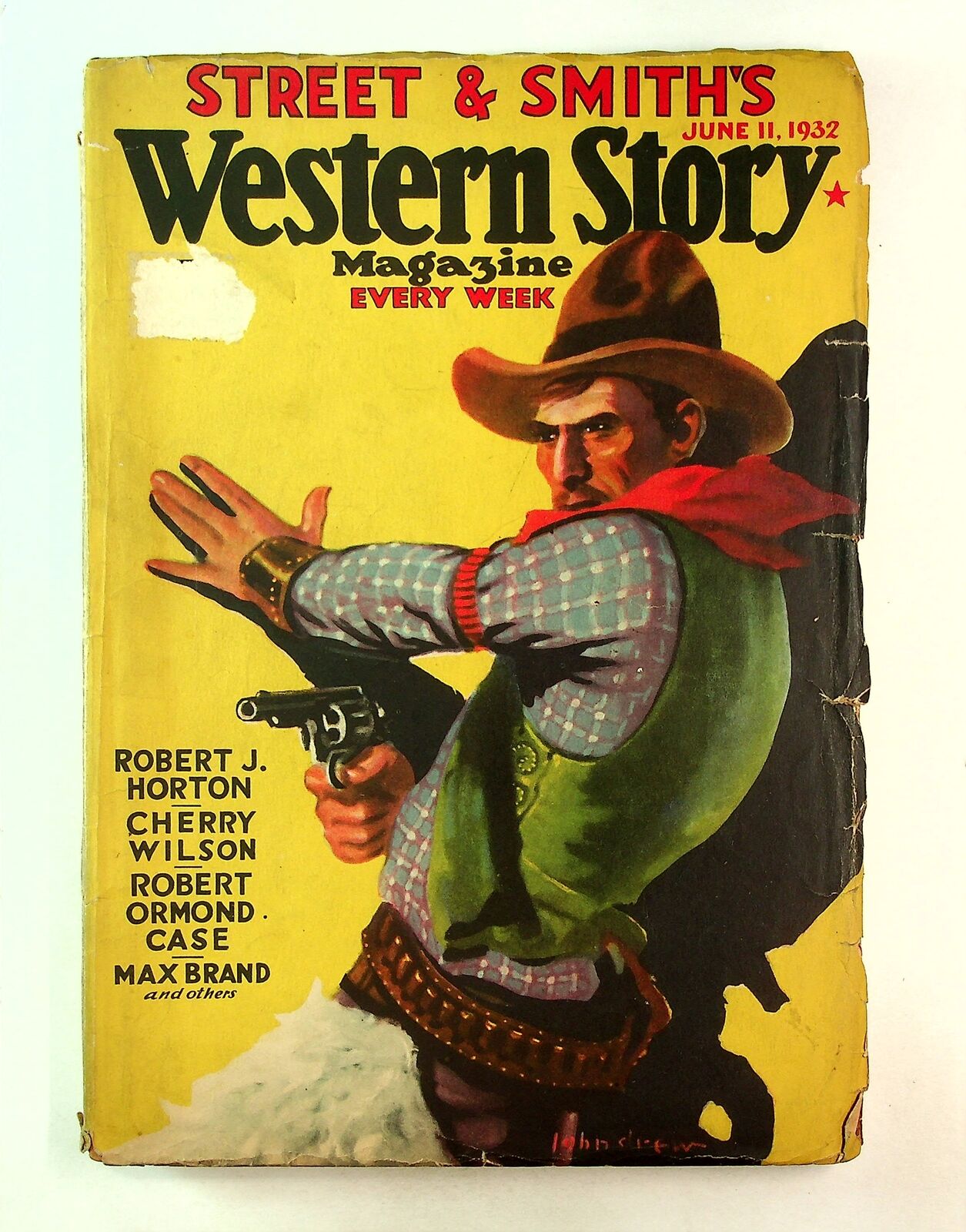 Western Story Magazine Pulp 1st Series Jun 11 1932 Vol. 113 #4 GD Low Grade