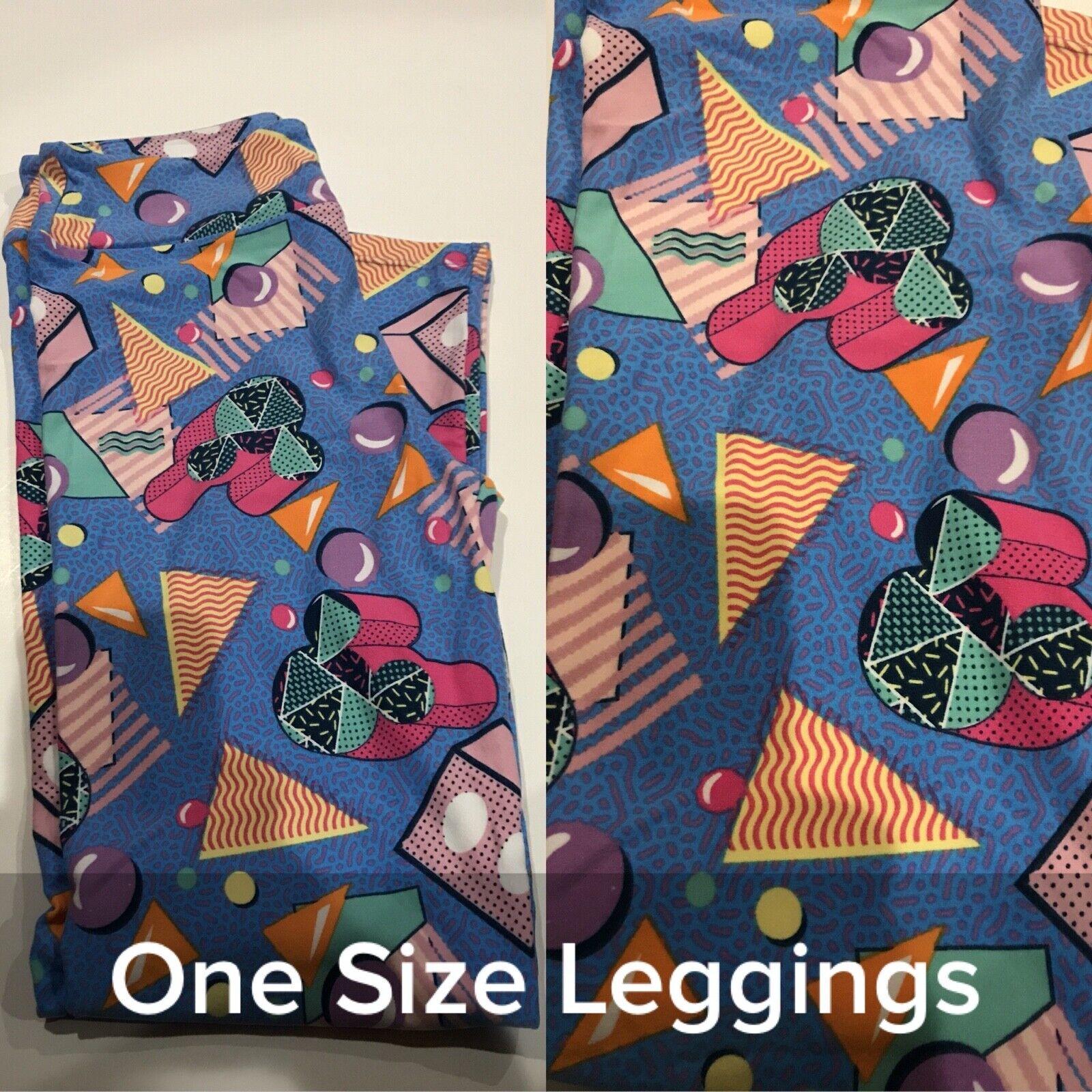 LuLaRoe one size OS leggings brand new BN 2017 Vintage Disney Saved by the Bell