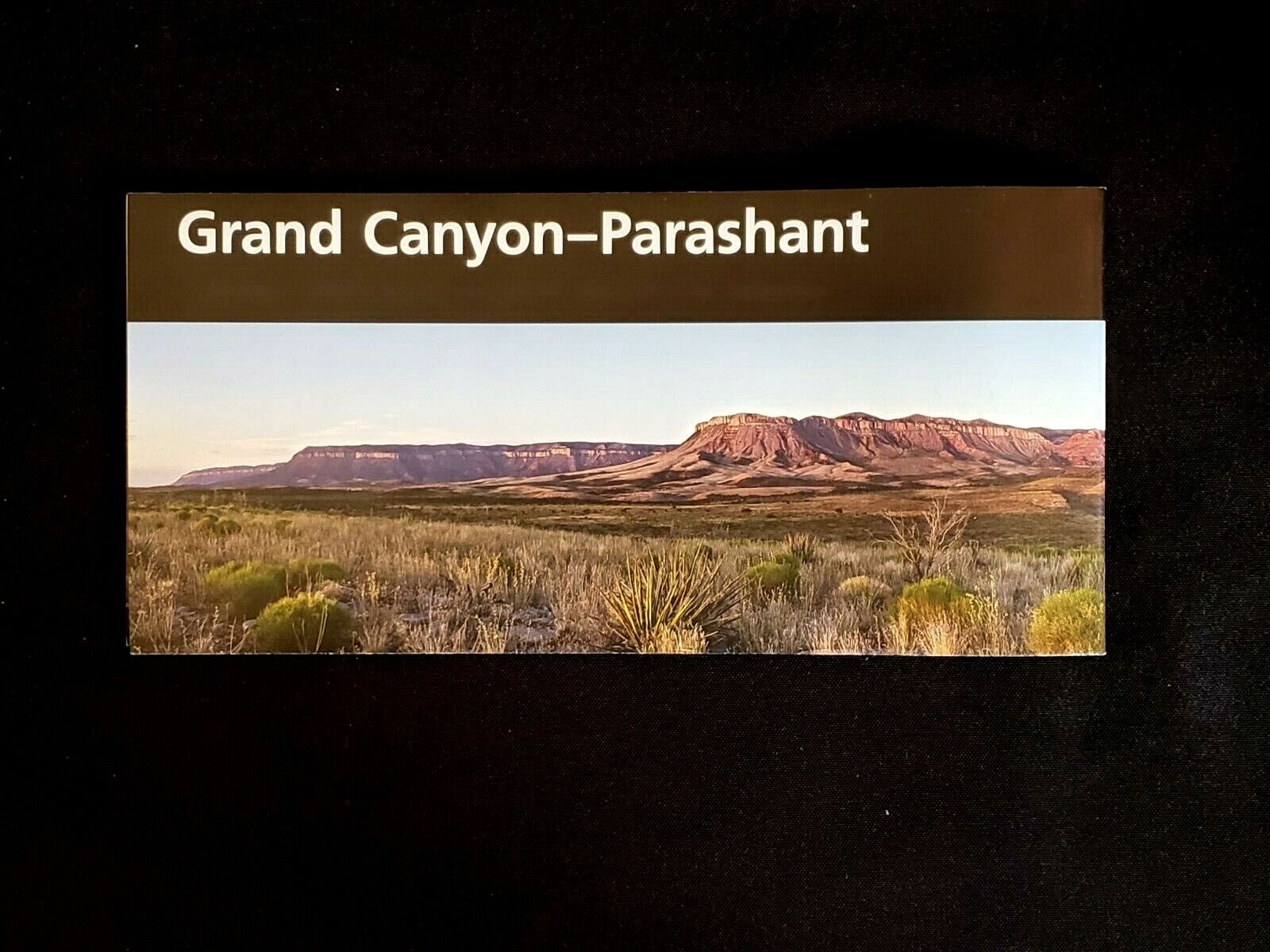 GRAND CANYON - PARASHANT Unigrid National Monument Park Service Map AZ READ DESC