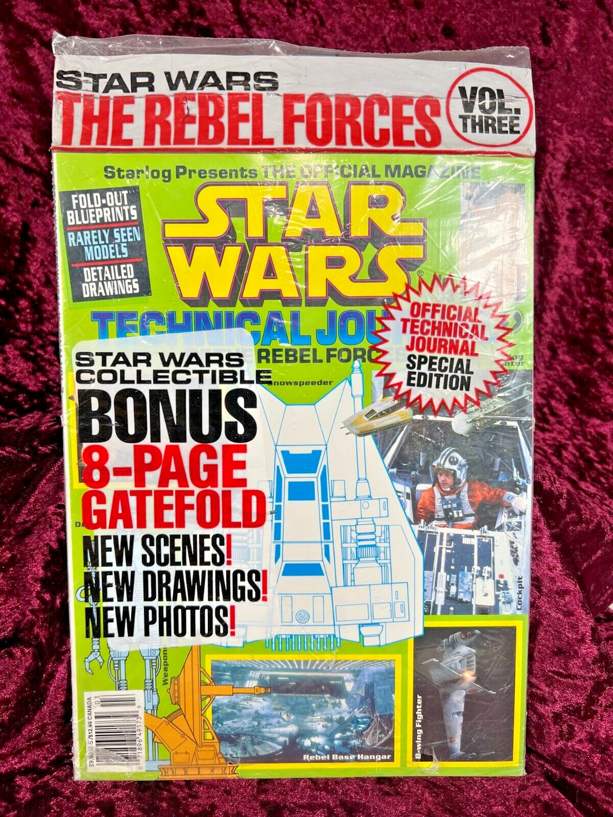 STAR WARS Sealed Technical Journal Vol.3 Starlog Presents The Official Magazine