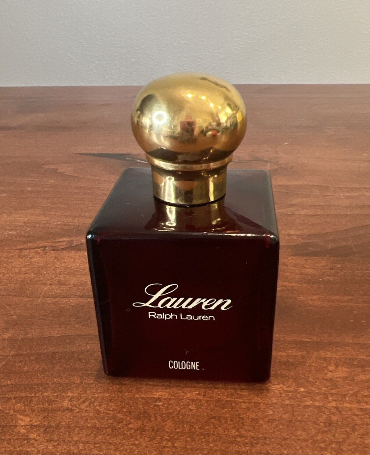 Vintage Ralph Lauren - LAUREN - Cologne Perfume- 4 oz or 118 ml-  Empty Bottle