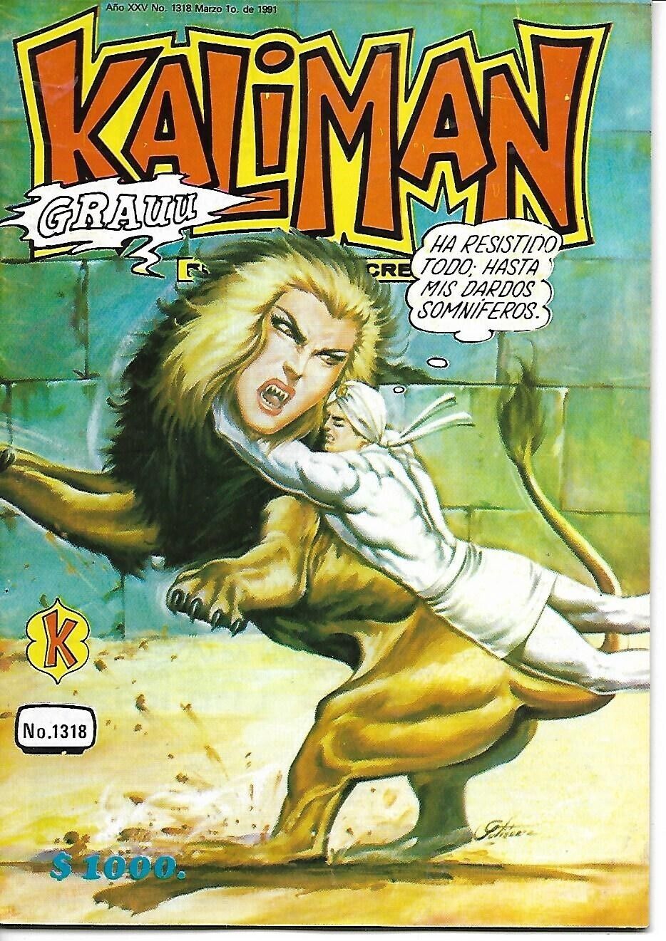 Kaliman El Hombre Increible #1318 - Marzo 1, 1991