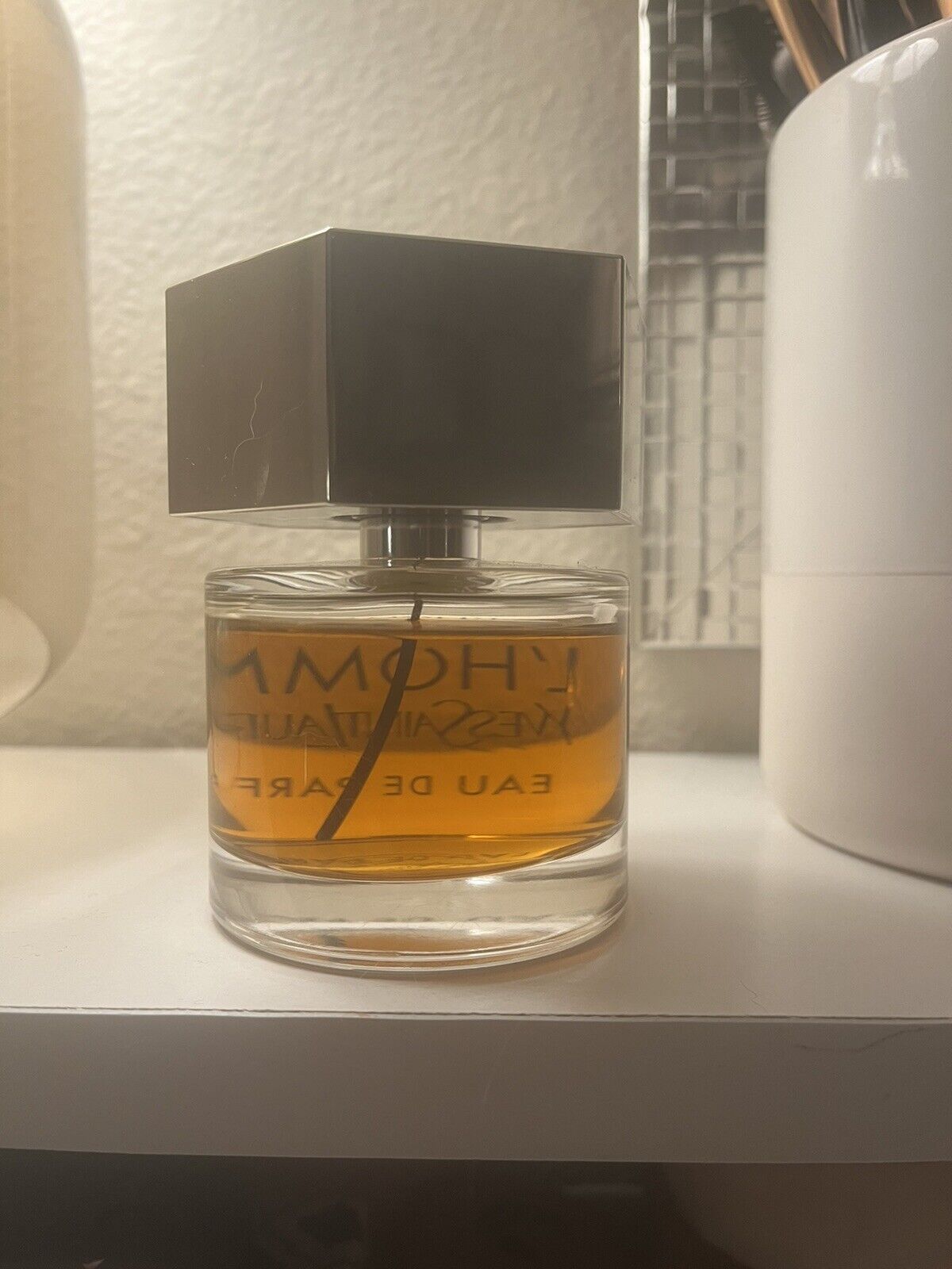 YSL L'HOMME Eau De Parfum YVES SAINT LAURENT 2.0 oz 60 ml 93% Full