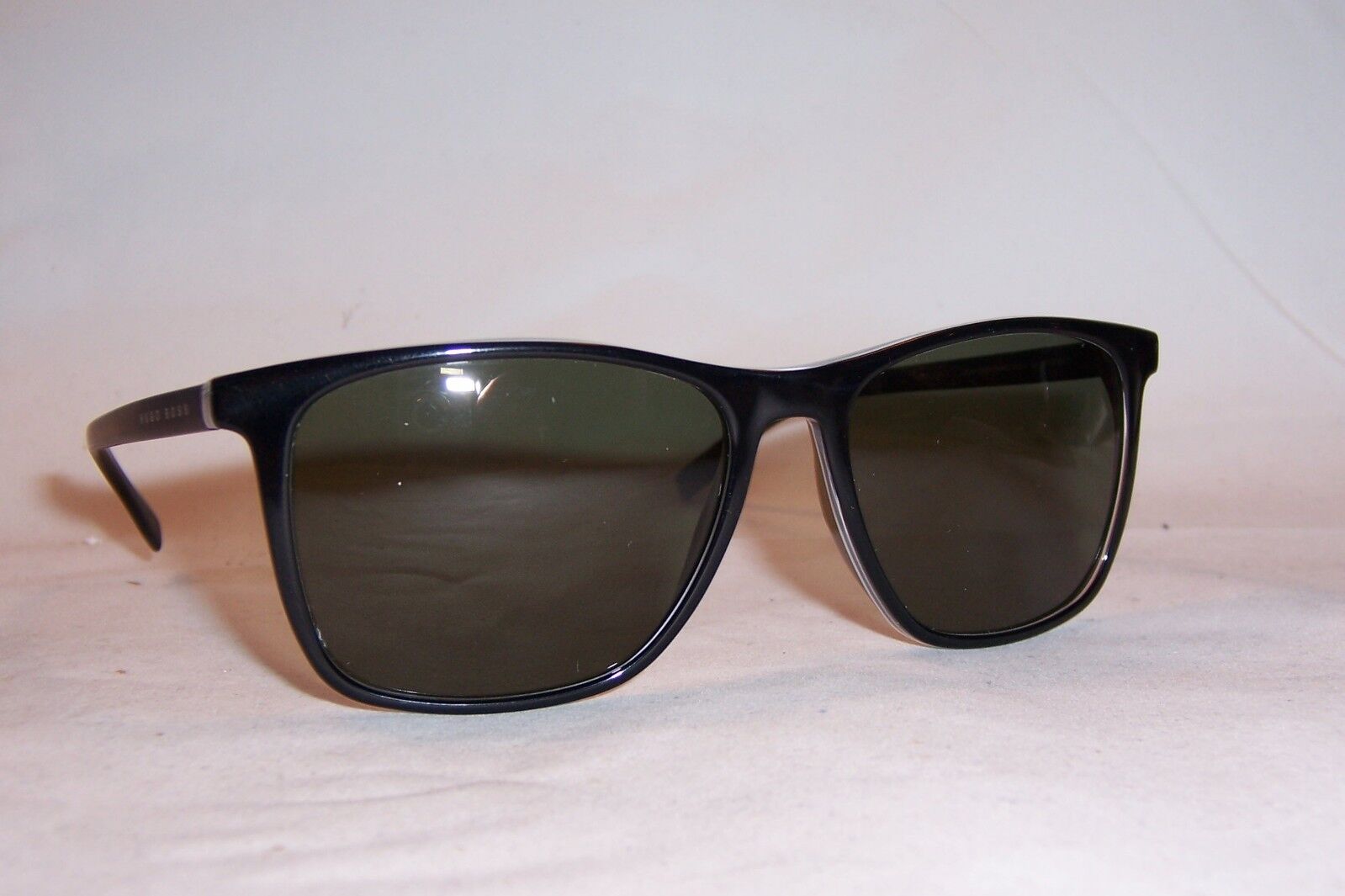 NEW HUGO BOSS Sunglasses 0760/S QHI-RC BLACK/GREEN POLARIZED AUTHENTIC 760
