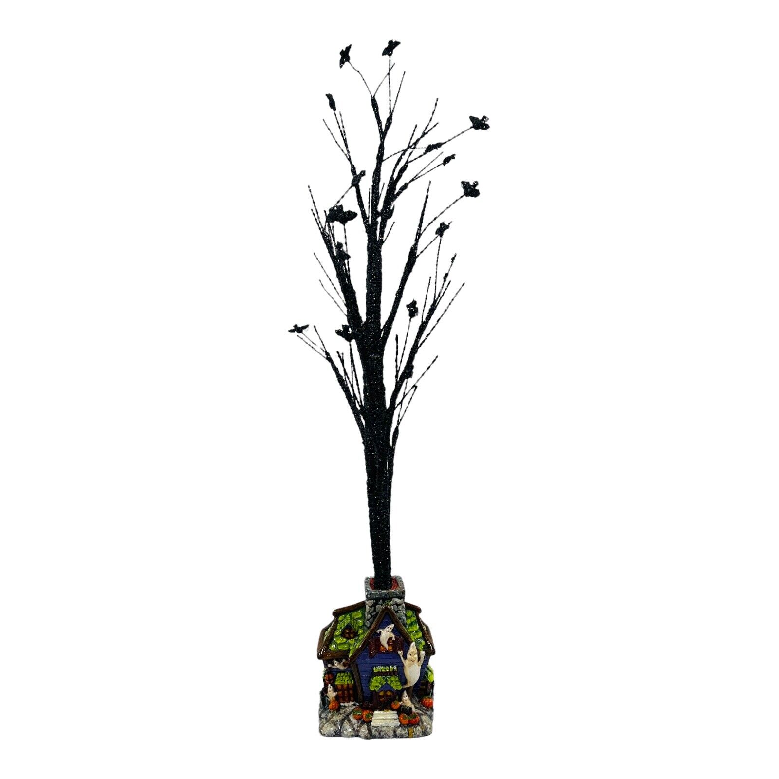 RETIRED Christopher Radko Howl Manor Halloween Ornament Tree 36” EUC
