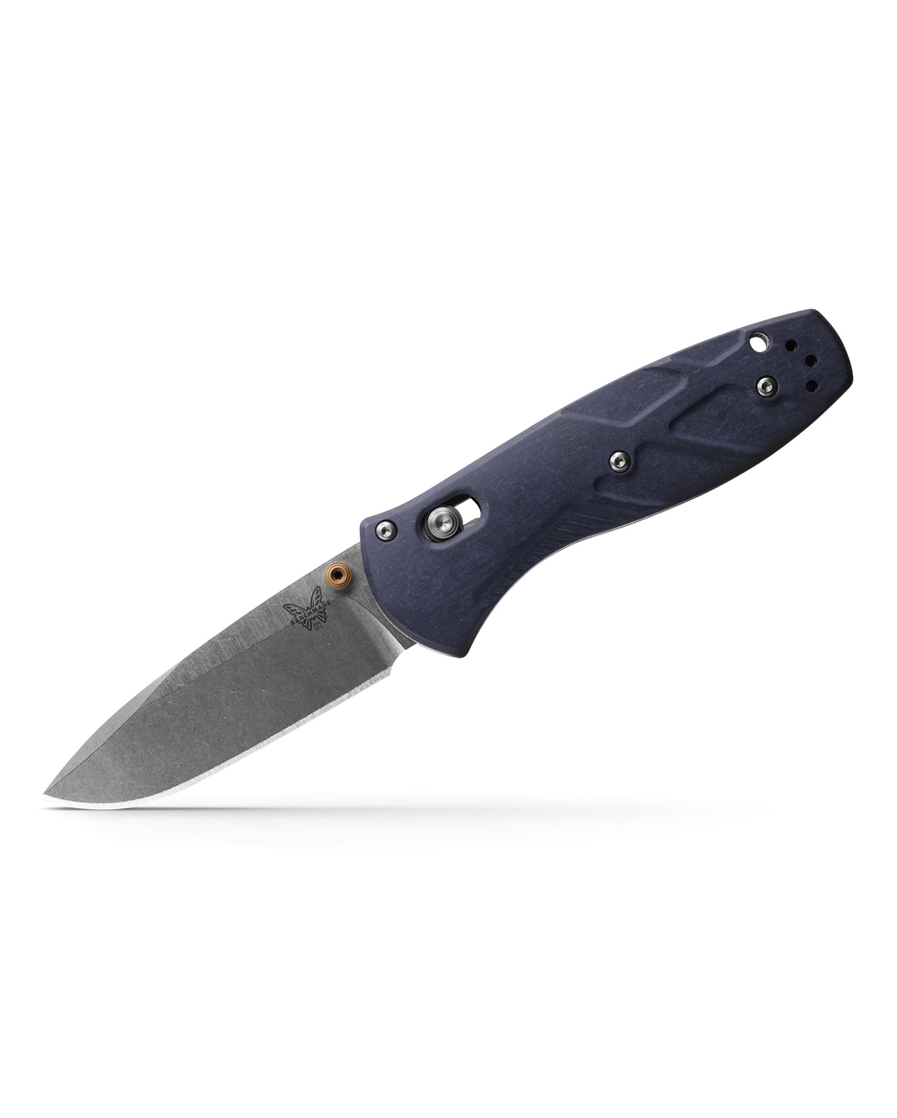 Benchmade Knives Mini Barrage 585-03 Blue Canyon Richlite S30V Pocket Knife