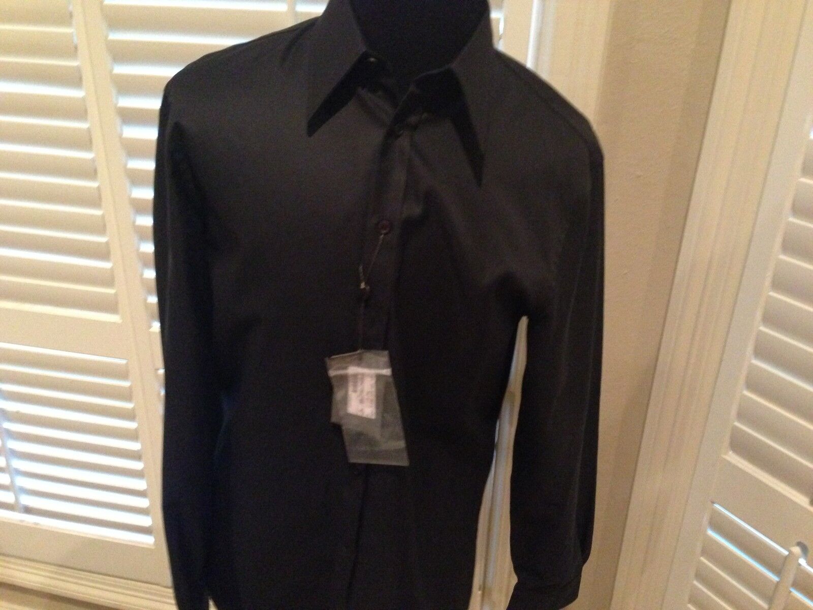$945  Alexander McQueen cotton hand made in Italy Shirt size 44