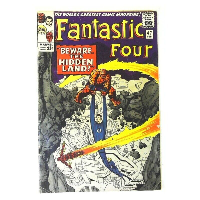 Fantastic Four (1961 series) #47 in Fine minus condition. Marvel comics [c 