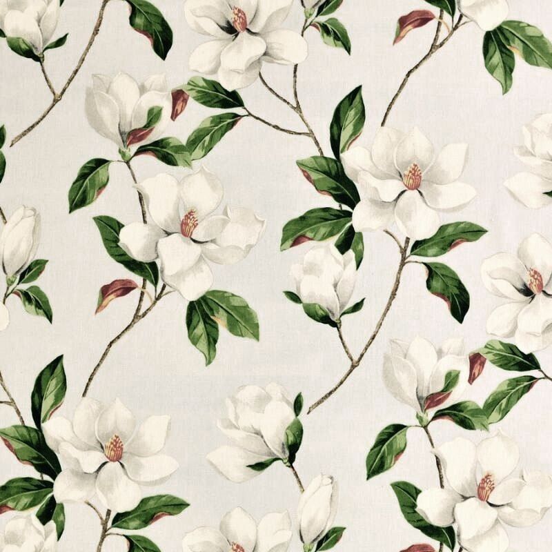 8 Drapes Delicate Magnolia Pearl White  Cotton/Linen Understated Elegance