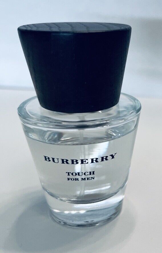 Burberry Touch For Men Eau De Toilette Spray 1.7 fl oz Made in France PARTIAL