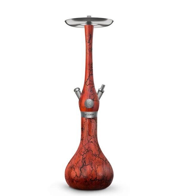 Hookah Wookah Classic Grom Padouk Nargila Shisha Pipe Smoking Complete Glass Set