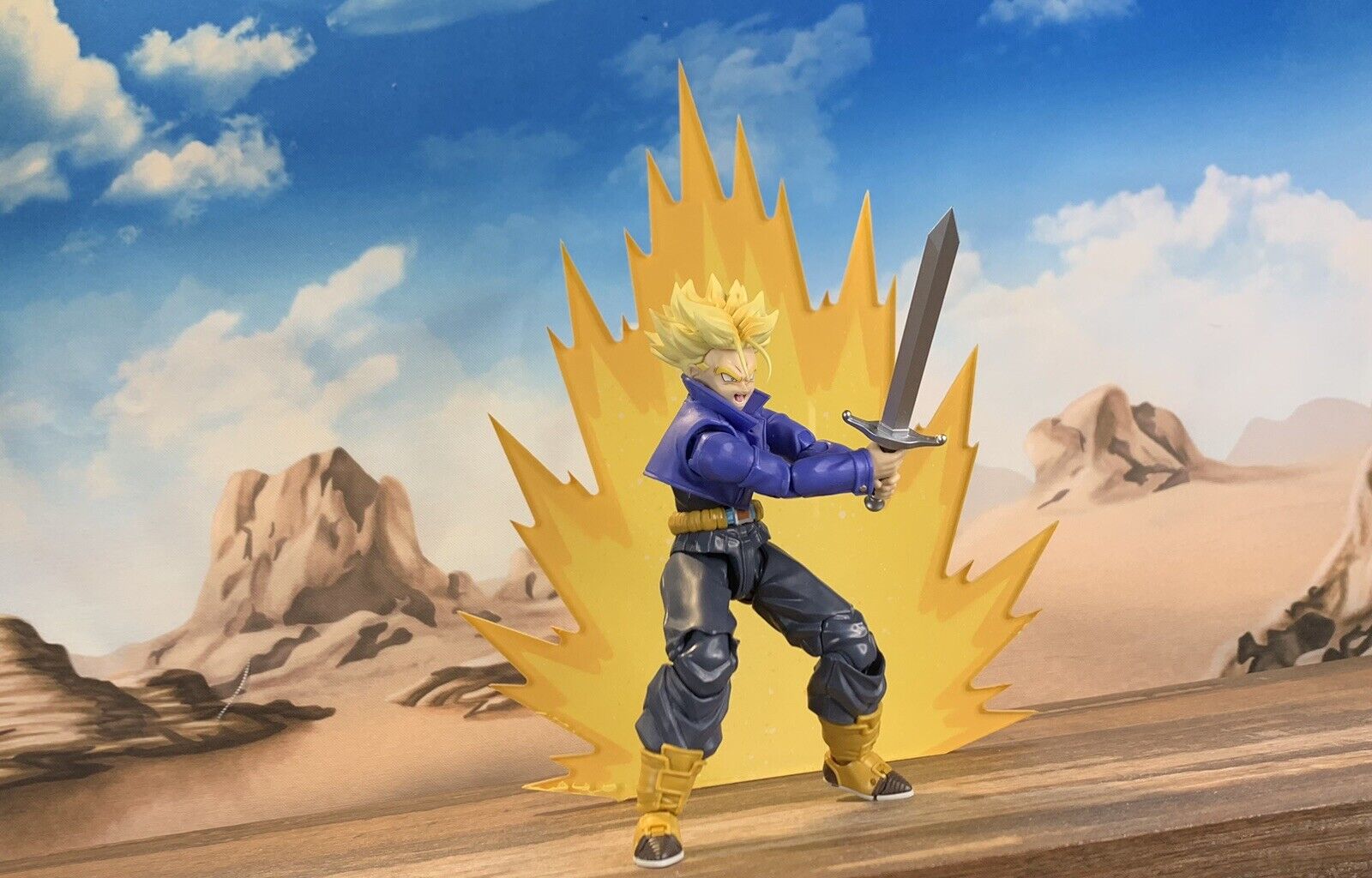 Dragonball Z: Earth Fabric Background For Tamashii Nations S.H. Figuarts