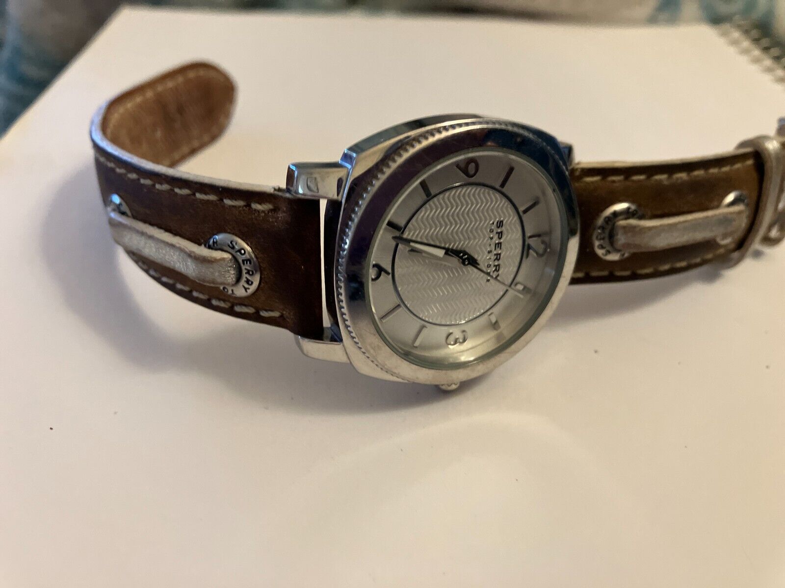 vintage estate sperry top sider quartz watch