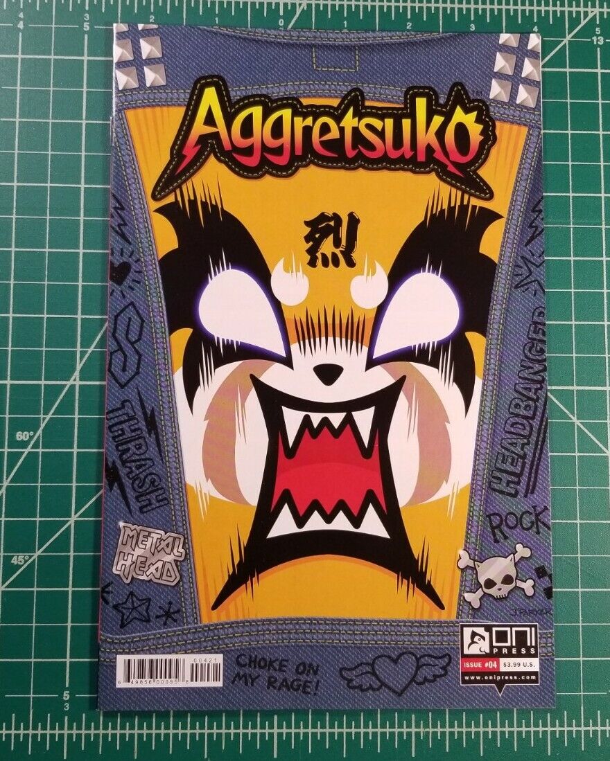 AGGRETSUKO #4 (2020) Oni Press Comics Jean Jacket Variant 1st Print NM 