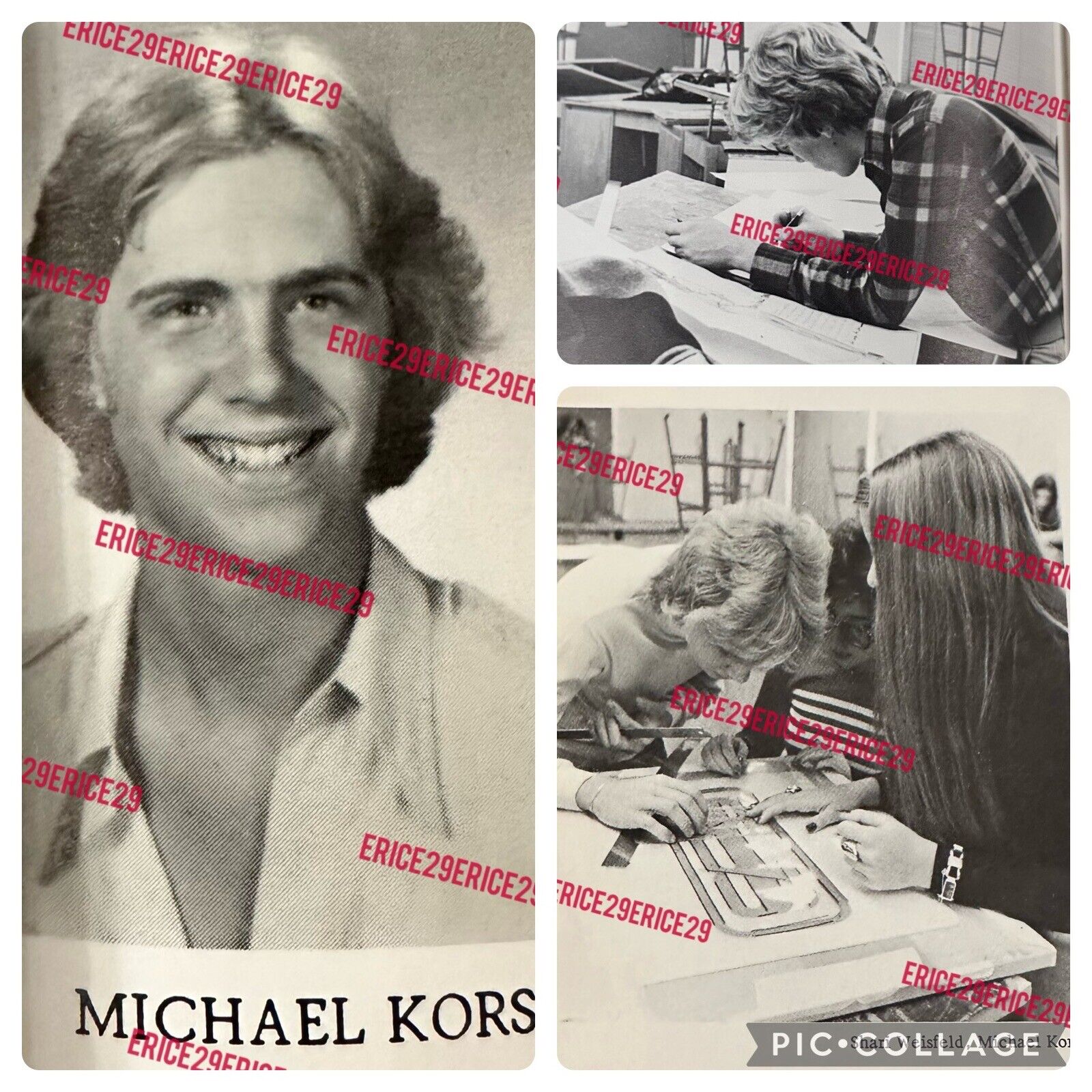 1977 Michael Kors Fashion Designer High School Yearbook