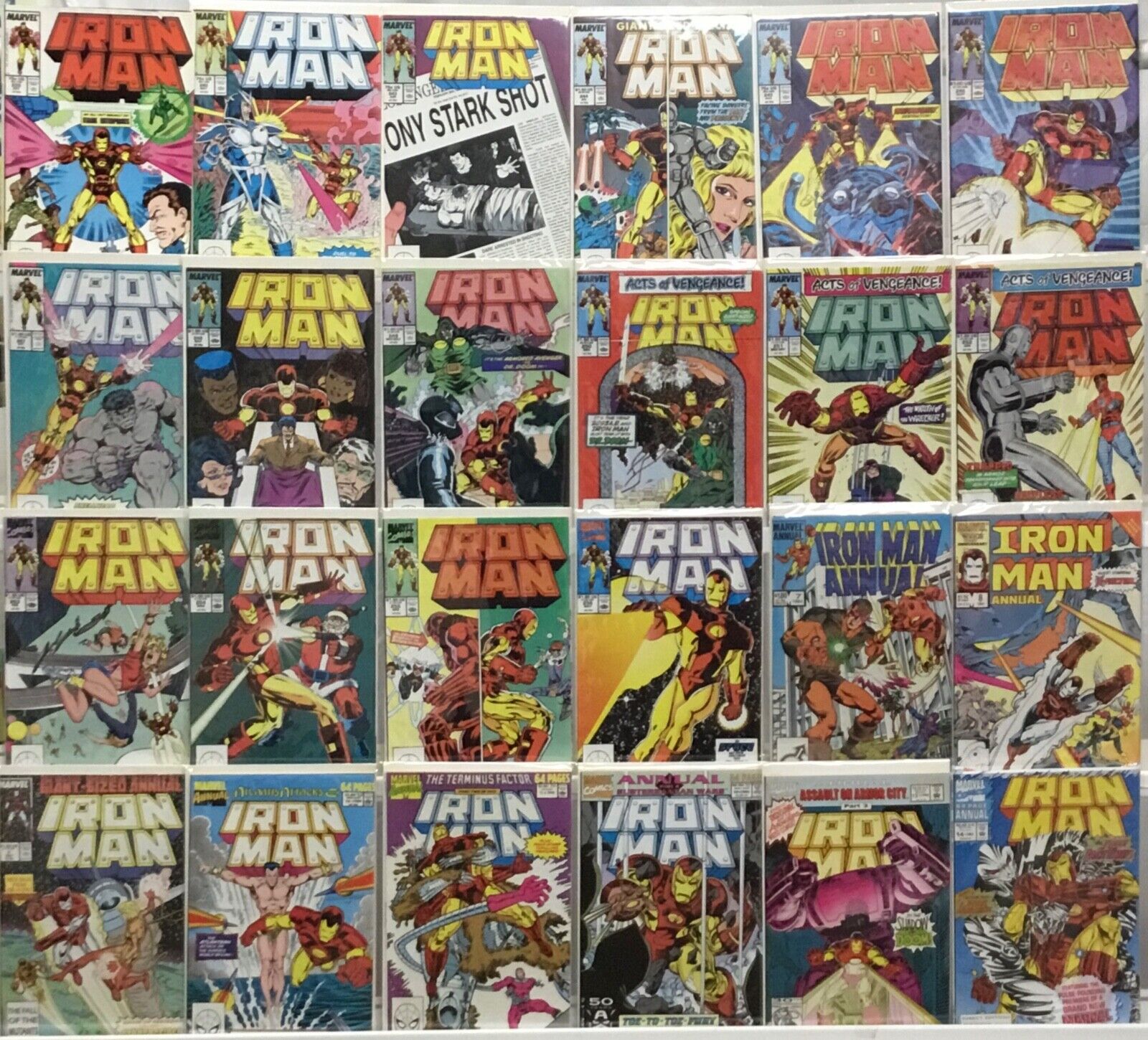 Marvel Comics - Iron Man 1st Series - Comic Book Lot of 24 Issues