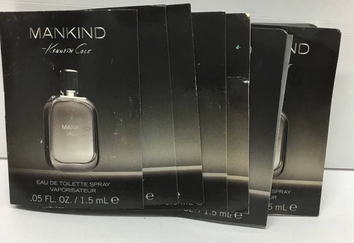 Kenneth Cole Perfumes Samples Mankind,1.5ml Lot Of 6 