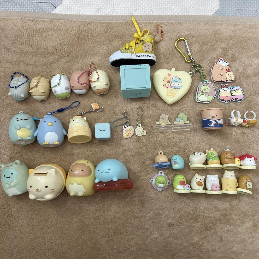 Sumikko gurashi Mini Figure Keychain Figure Acrylic stand lot of 37 Set sale