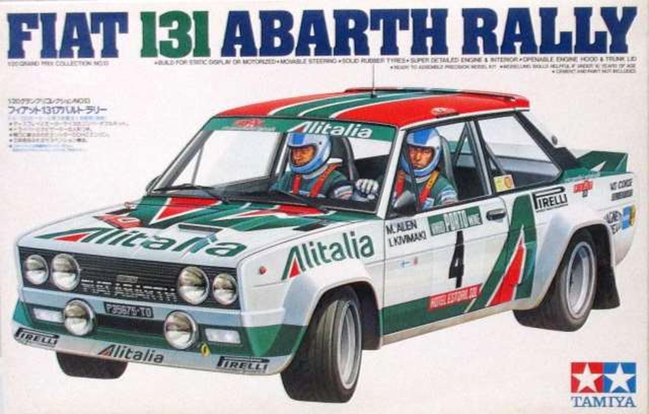 1 20 Fiat 131 Abarth Rally Motorize kit 20013 TAMIYA #3 995